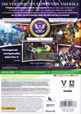 Saints Row 4 (USA) box cover back